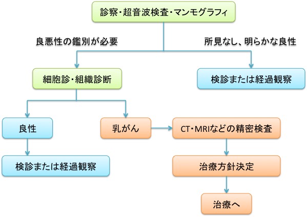 精密検査フロー図